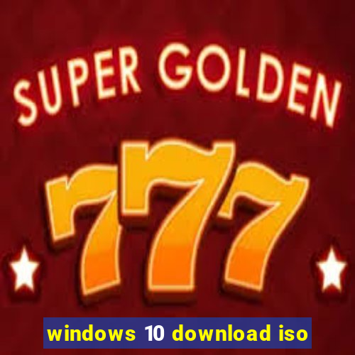 windows 10 download iso